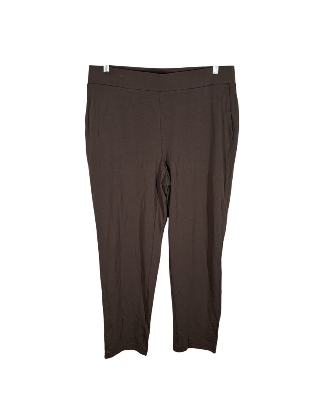 J.Jill Pure Jill Women XL Taupe Affinity French Terry Slim Leg Pants NWOT